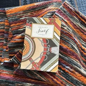 How To Tie A Scarf Book With Beautiful Warm Handmade Colorful Infinity Scarf